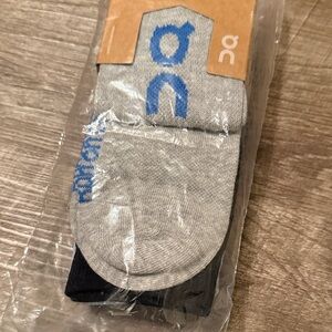 ON Athletic Socks - Gray and Black